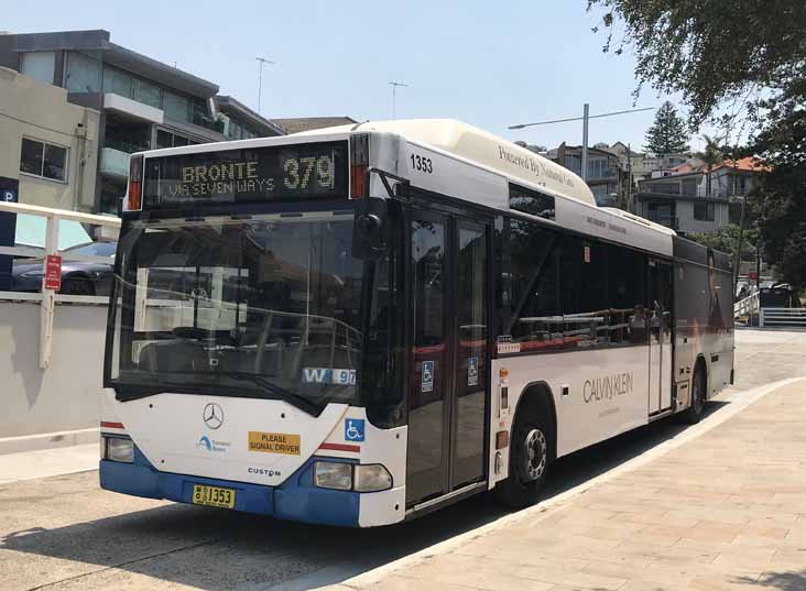 Sydney Buses Mercedes O405NH Custom Citaro 1353 Calvin Klein